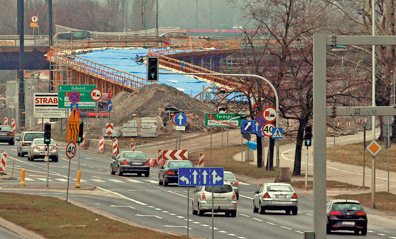 Remont mostu Łazienkowskiego