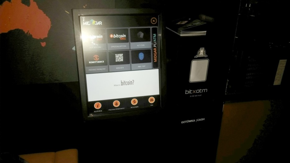 Dwustronny bankomat Bitcoin stanął w Warszawie
