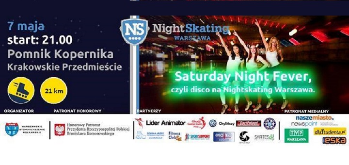 Nightskating Warszawa #2 7 maja