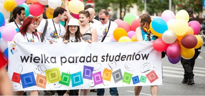 Warszawscy Studenci przejmują miasto - Wielka Parada Studentów 2015