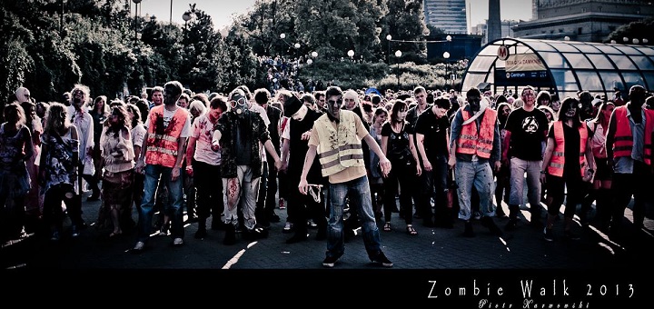 Zombie Walk w Warszawie