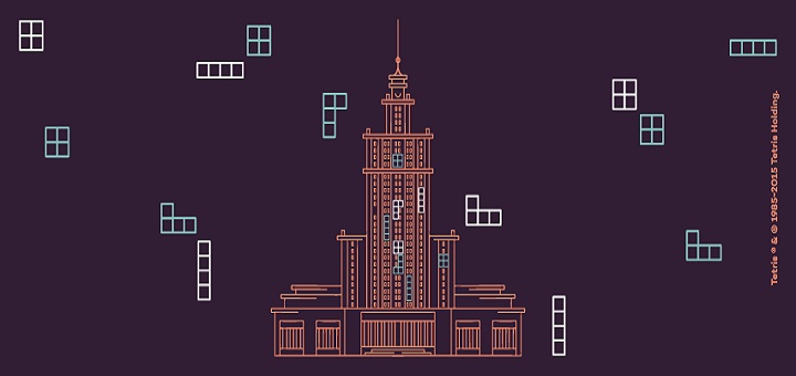 Zagraj w Tetris® w oknach Pałacu