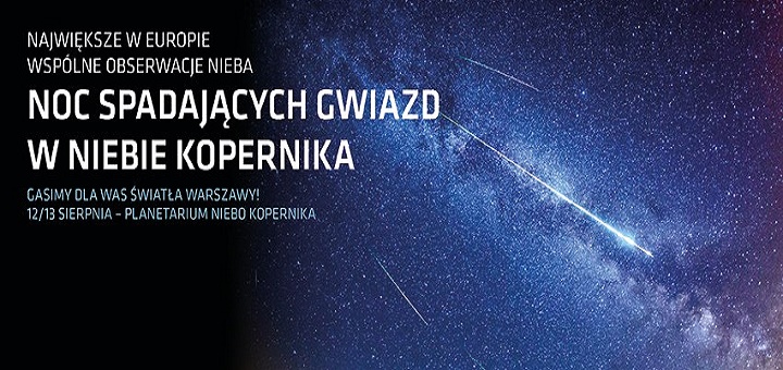 Noc spadających gwiazd 2015 w Warszawie