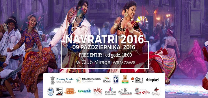 Indyjskie święto Navratri w Warszawie