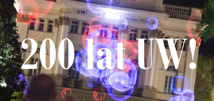 Obchody 200 lat Uniwersytetu Warszawskiego
