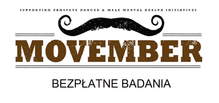 Bezpłatne Badania - Movember 2016
