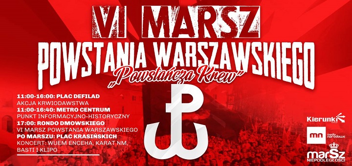 VI Marsz Powstania Warszawskiego - Powstańcza Krew