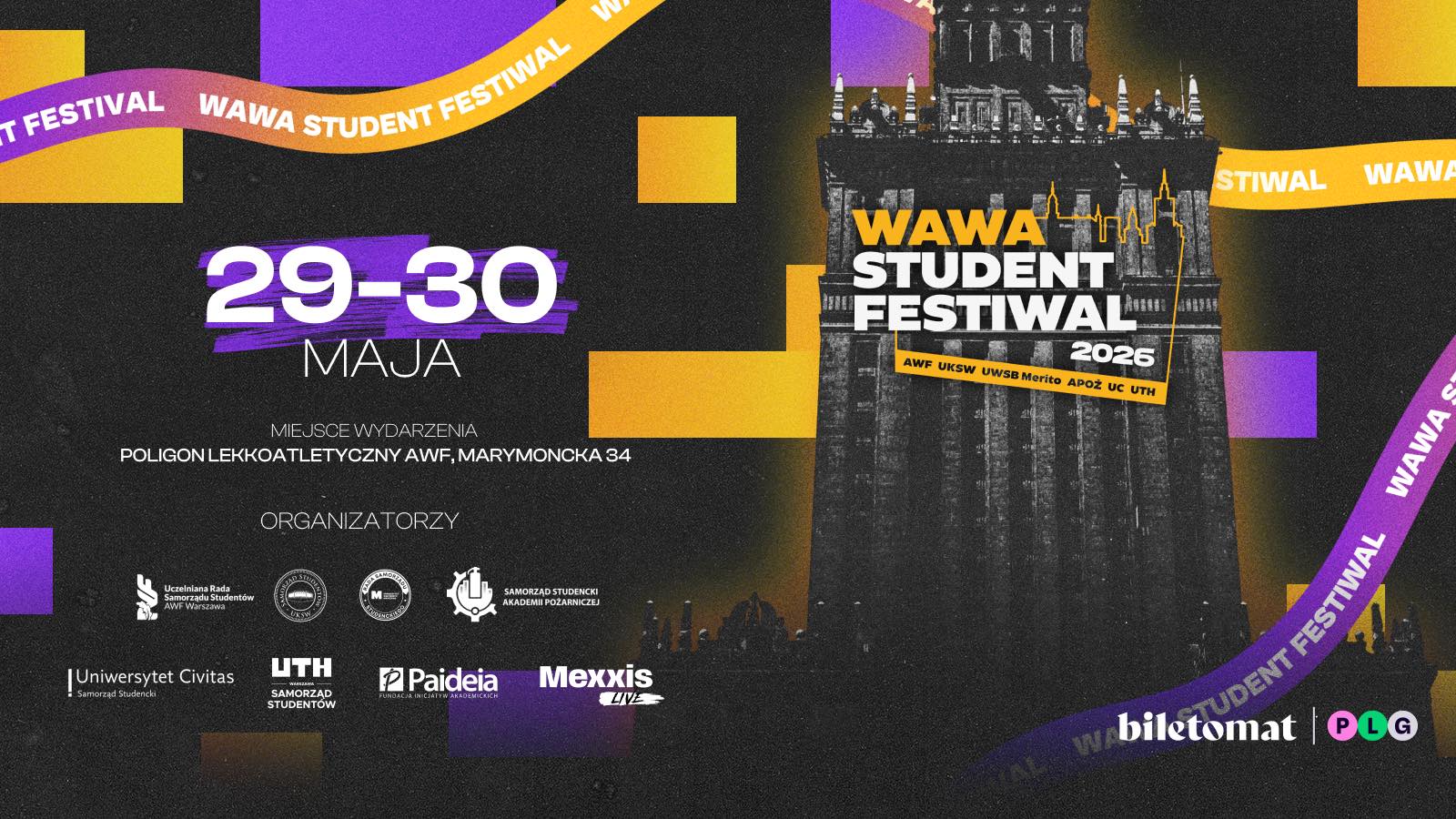 Juwenalia WAWA STUDENT FESTIWAL 2026