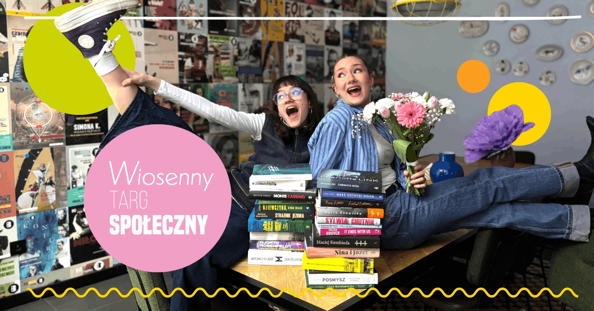 WIOSENNY TARG SPOŁECZNY w Big Book Cafe MDM