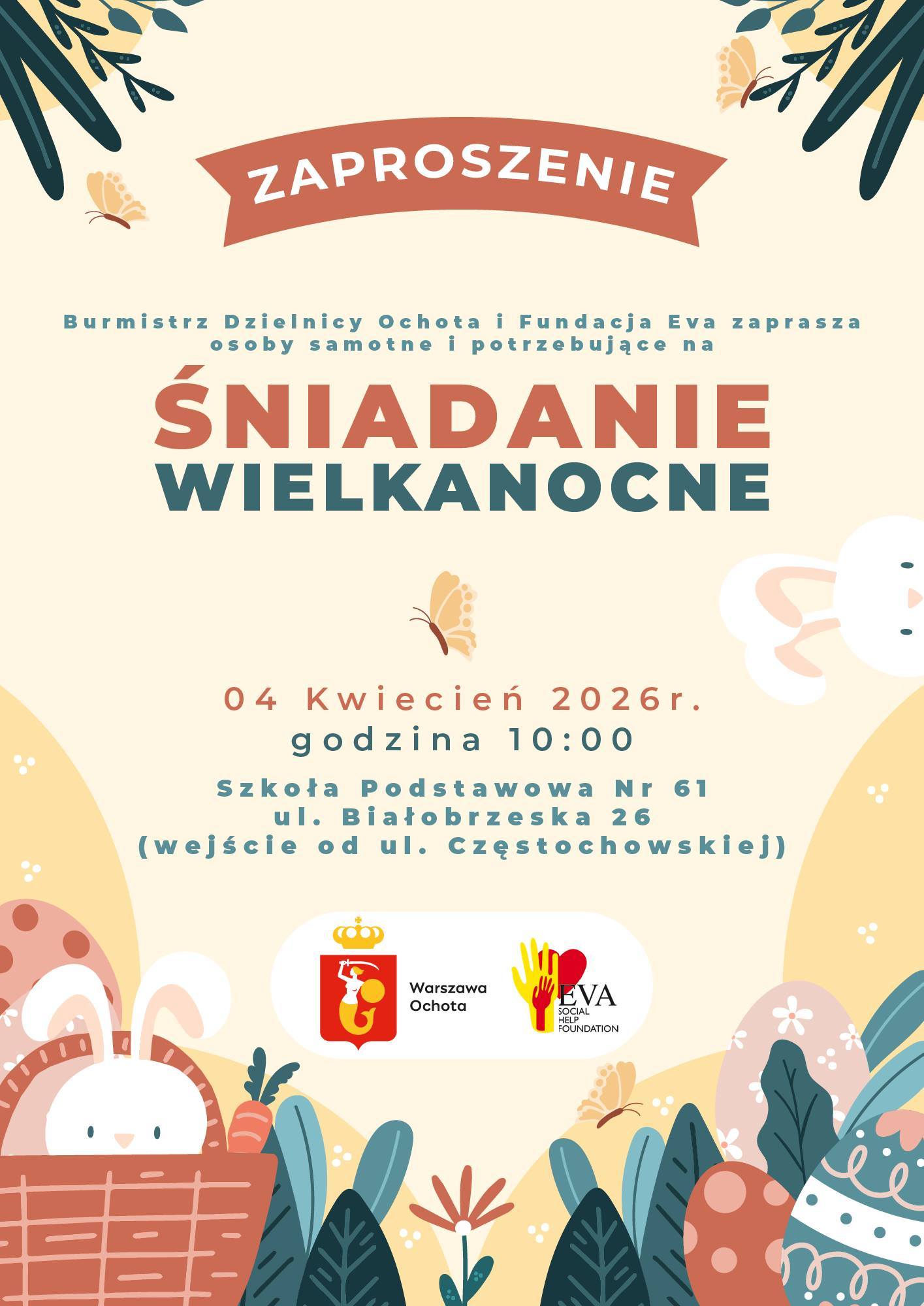 Wielkanoc przy wspólnym stole na Ochocie