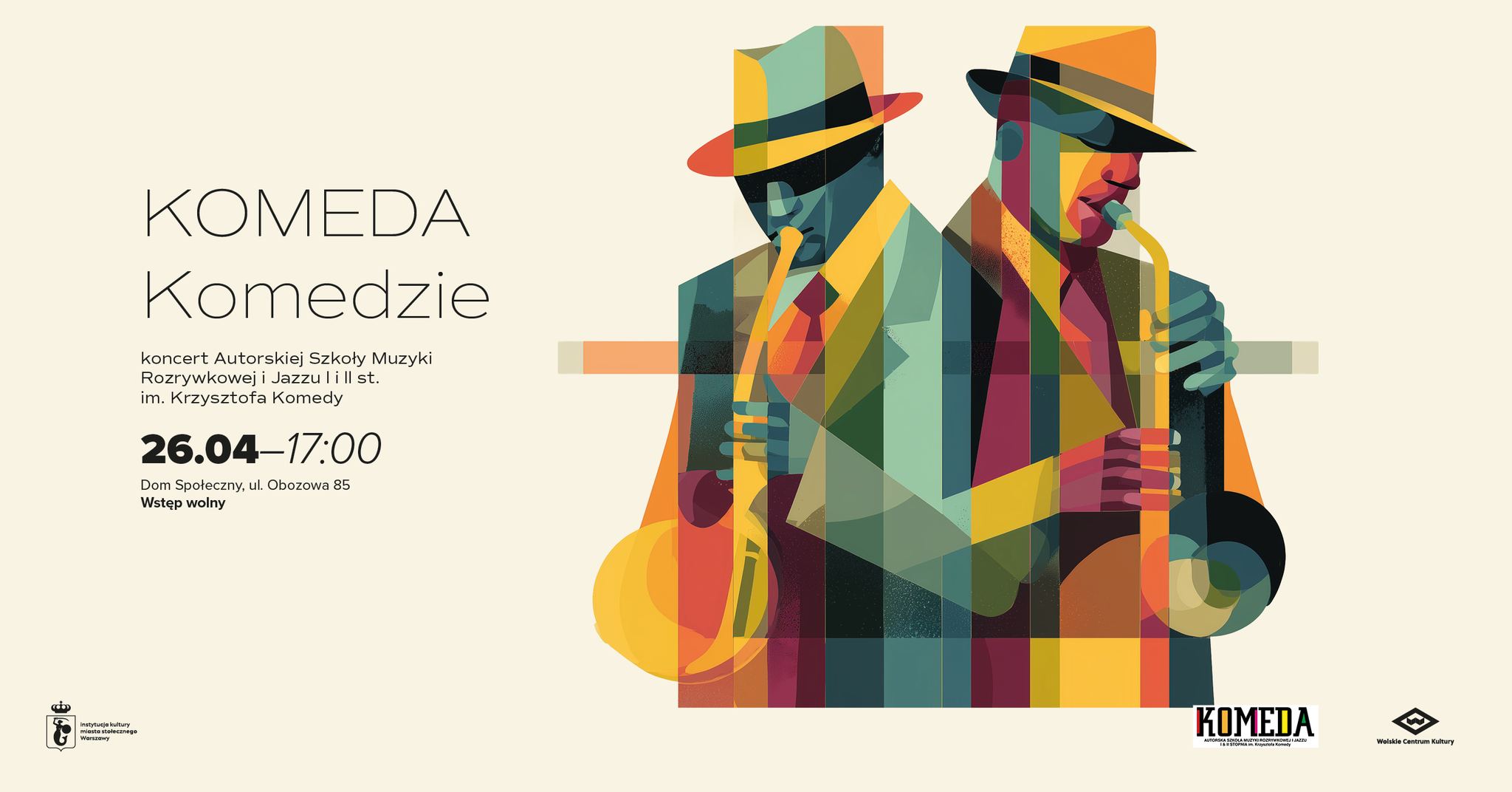 Koncert KOMEDA Komedzie