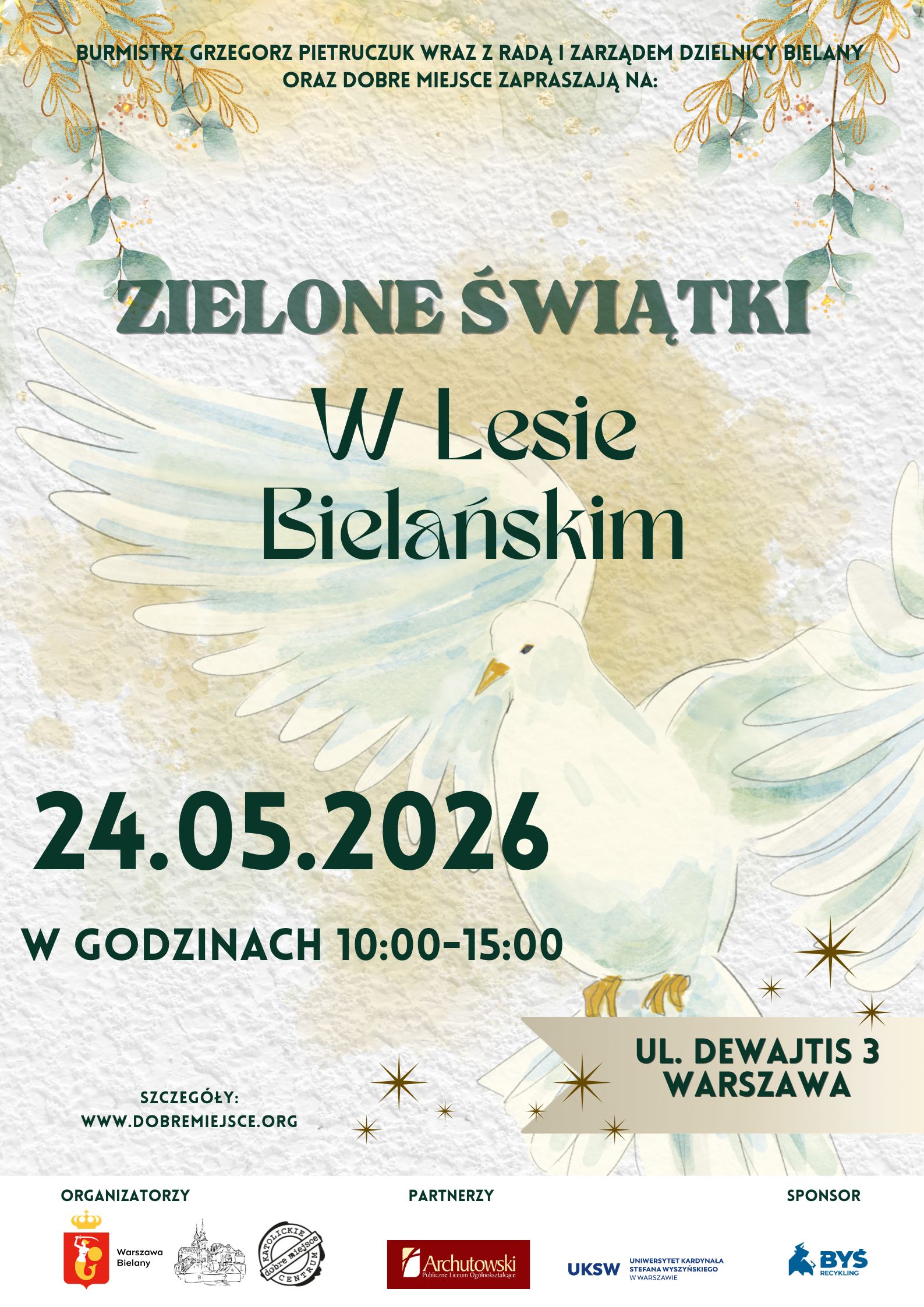 Odpust na Zesłanie Ducha Św. – Zielone Świątki 2026