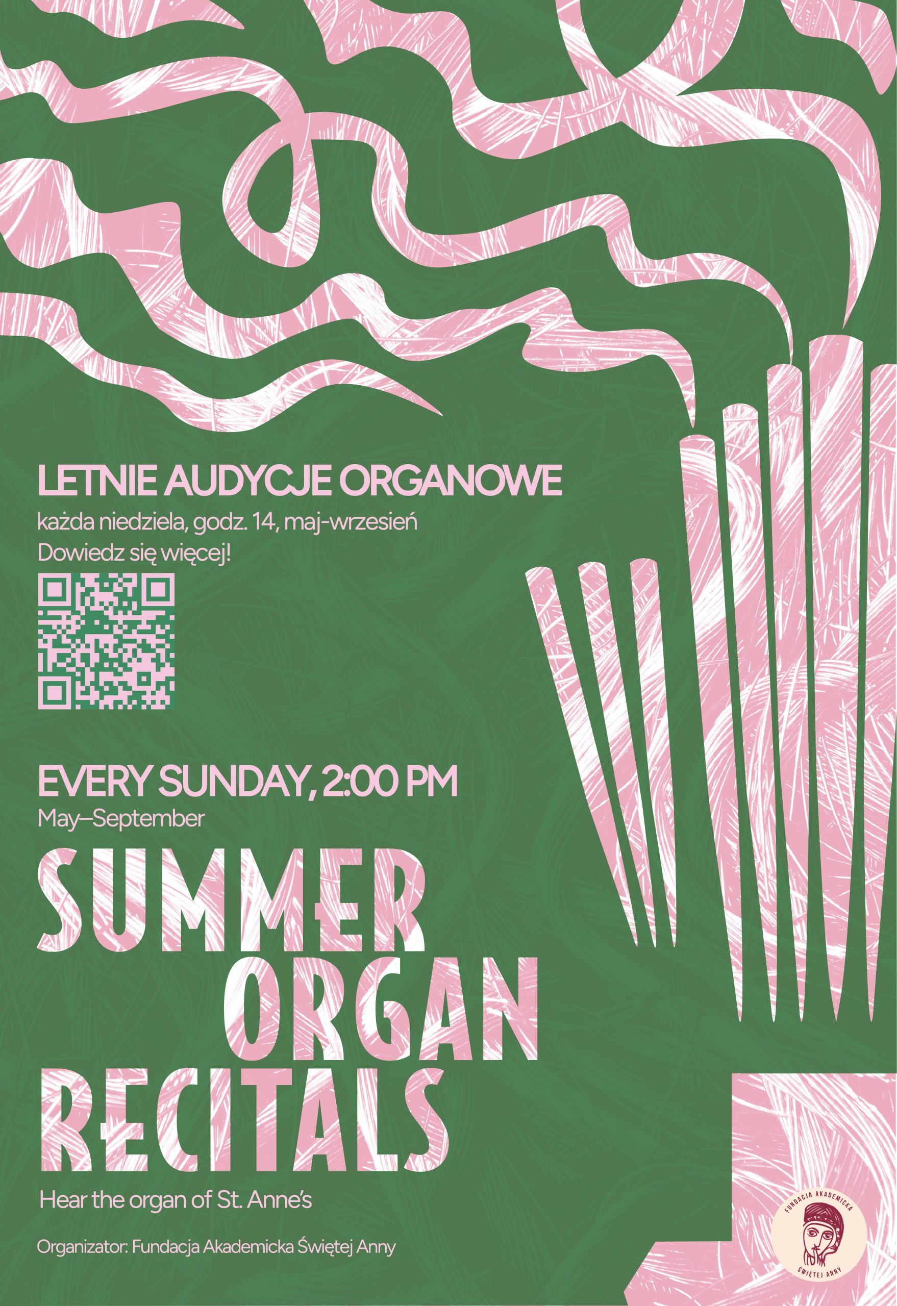 LETNIE AUDYCJE ORGANOWE / SUMMER ORGAN RECITALS