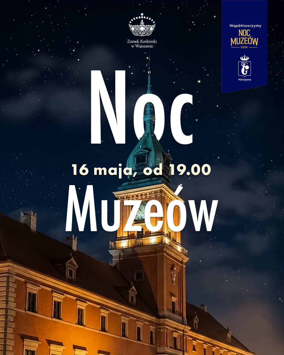 Noc Muzeów 2026 w Zamku Królewskim