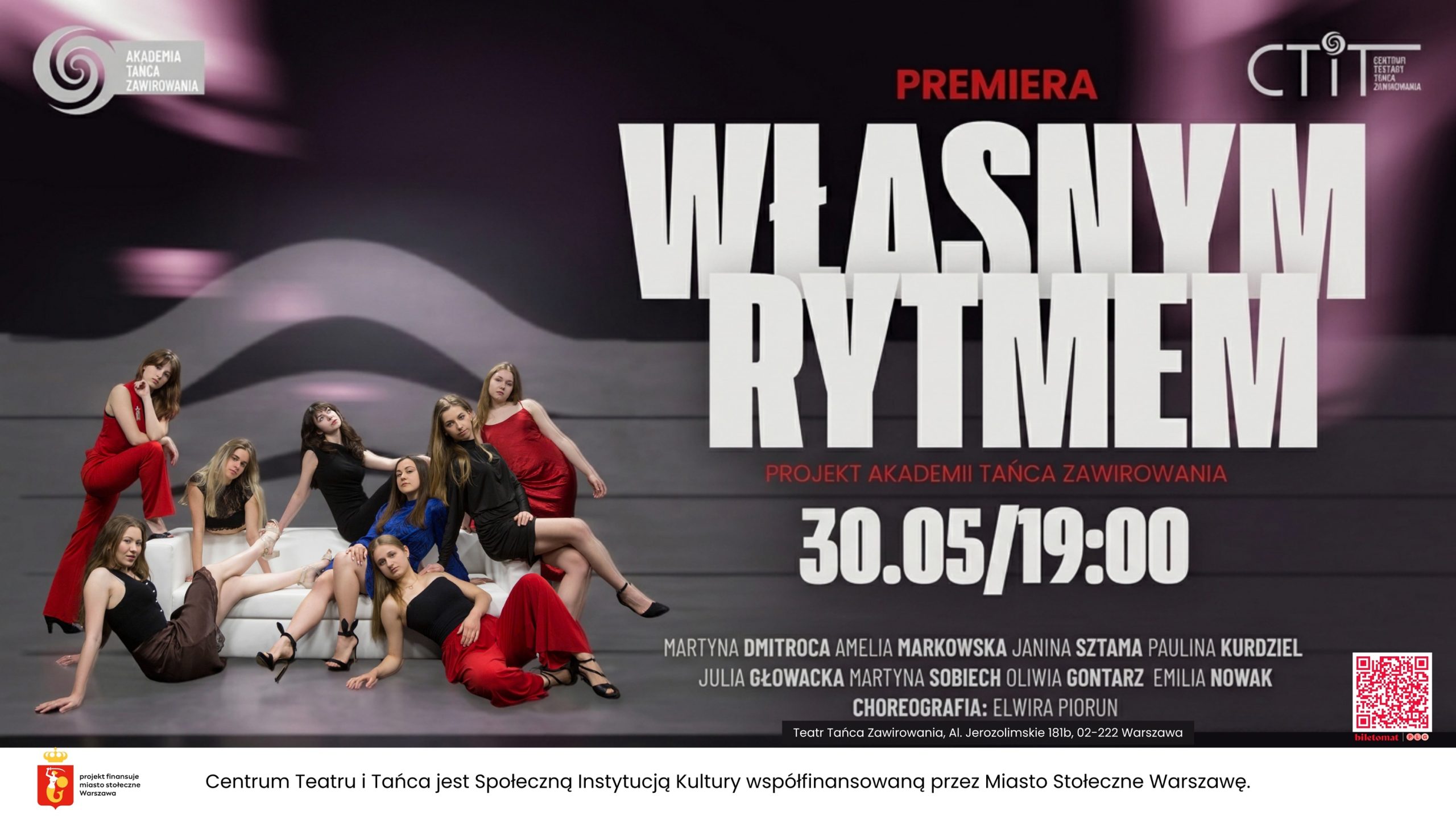 PREMIERA „Własnym rytmem” chor. Elwira Piorun