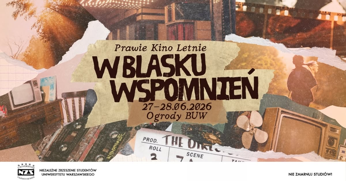 10. Prawie Kino Letnie: W blasku wspomnień | 27 czerwca 2026 | Śród…
