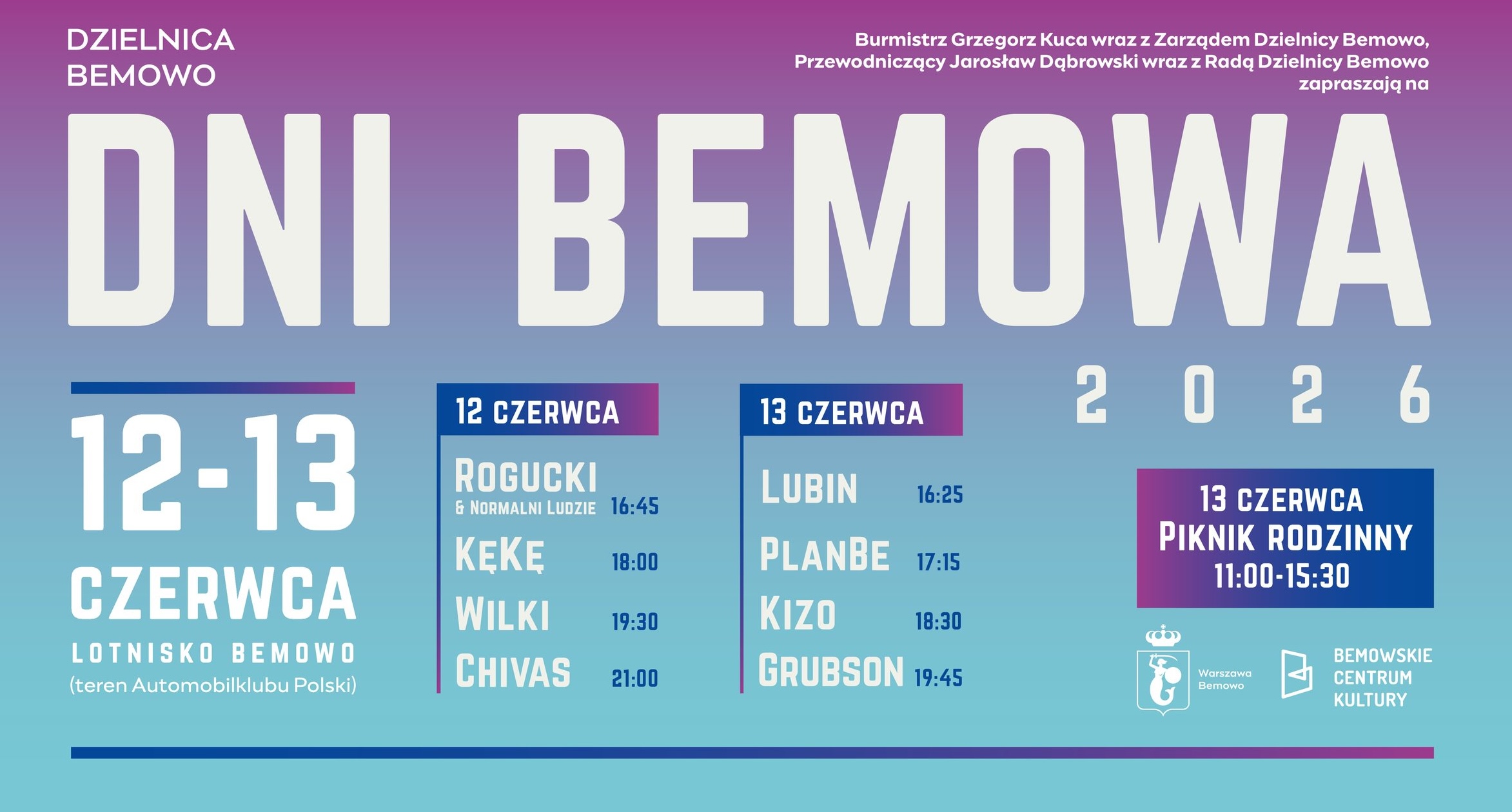 Dni Bemowa 2026