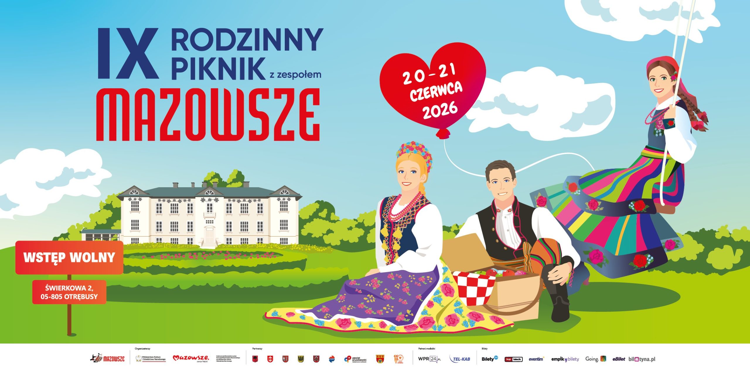 IX RODZINNY PIKNIK Z ZESPOŁEM „MAZOWSZE” | 20 czerwca 2…
