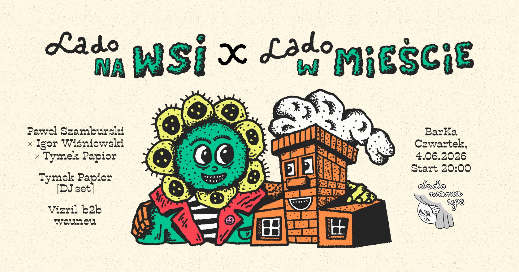 Lado w Mieście x Lado na wsi warm-up