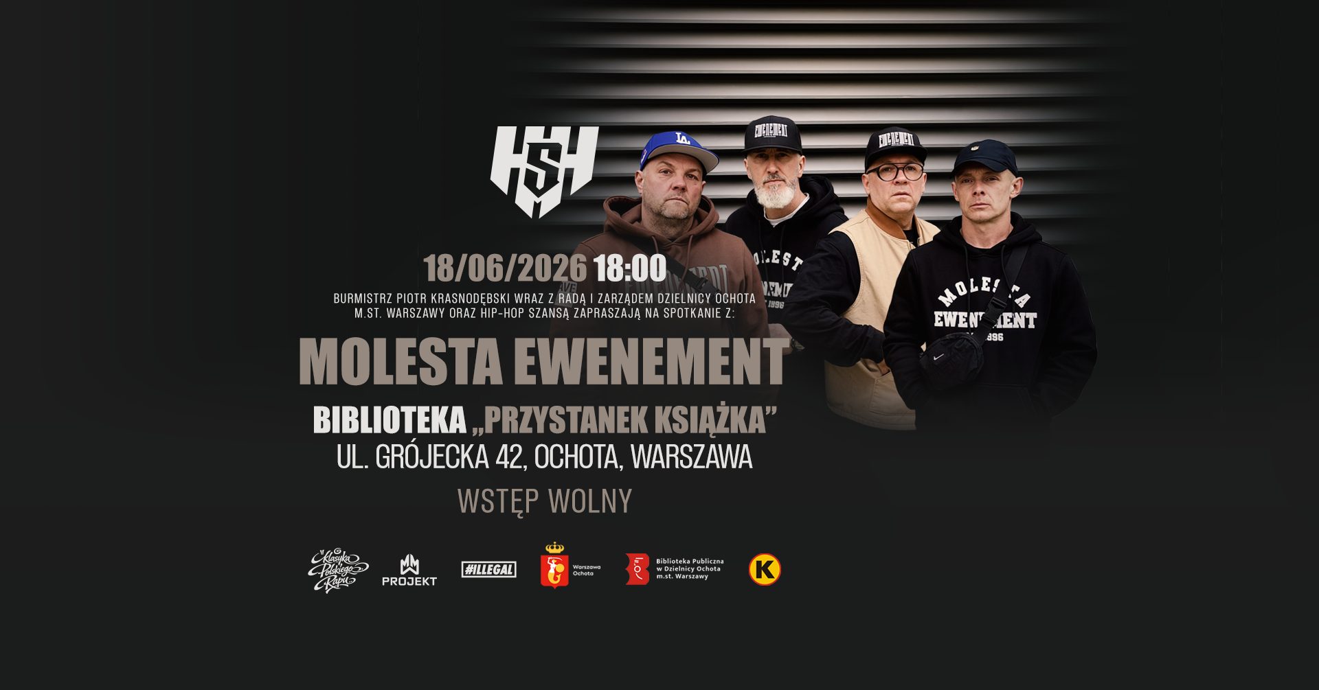Molesta Ewenement – spotkanie na Ochocie | 18 czerwca 2026 |…