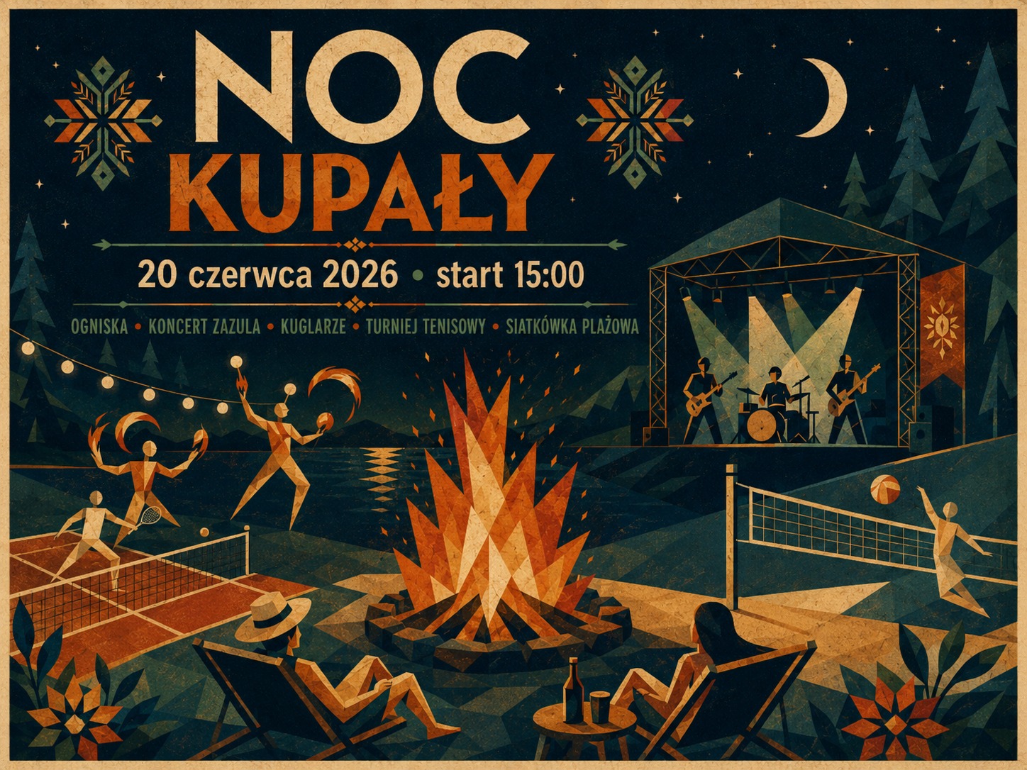 Noc Kupały na Plaży Wesoła | 20 czerwca 2026 | Wesoła | Warszawa