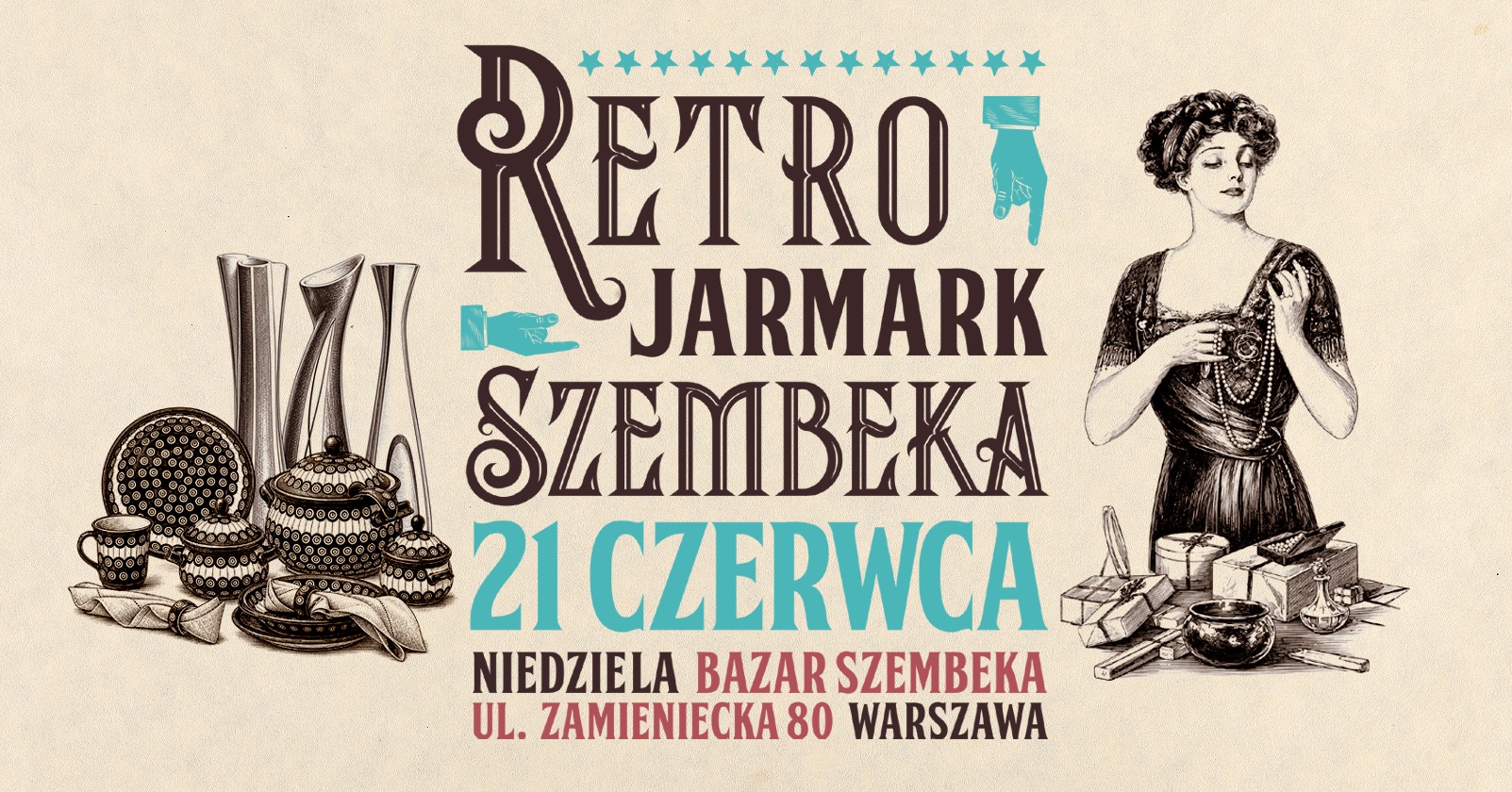 Retro Jarmark Szembeka | 21 czerwca 2026 | Warszawa