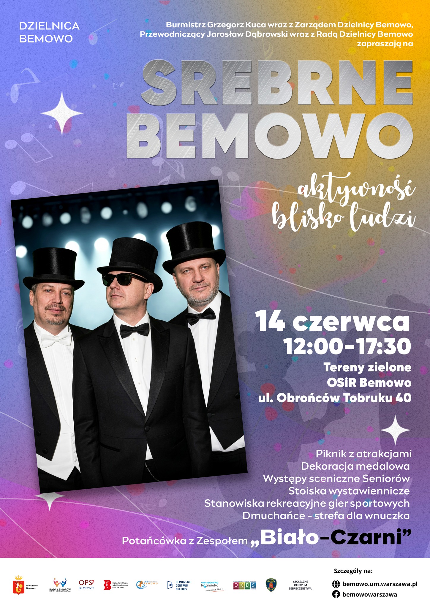 SREBRNE BEMOWO – Aktywność blisko ludzi! | 14 czerwca 2026 | Bemowo…