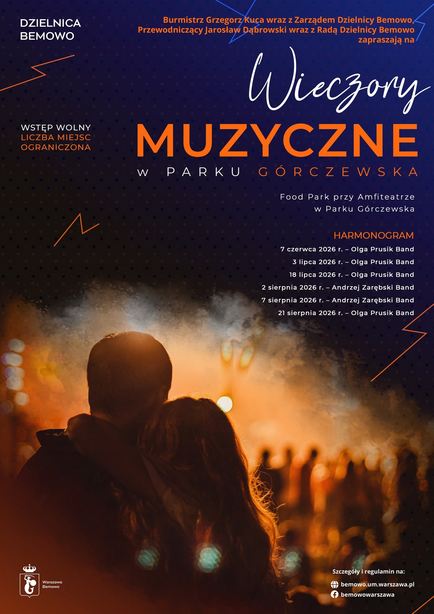 Wieczory Muzyczne w Parku Górczewska | 3 lipca 2026 | Bemowo | Wars…
