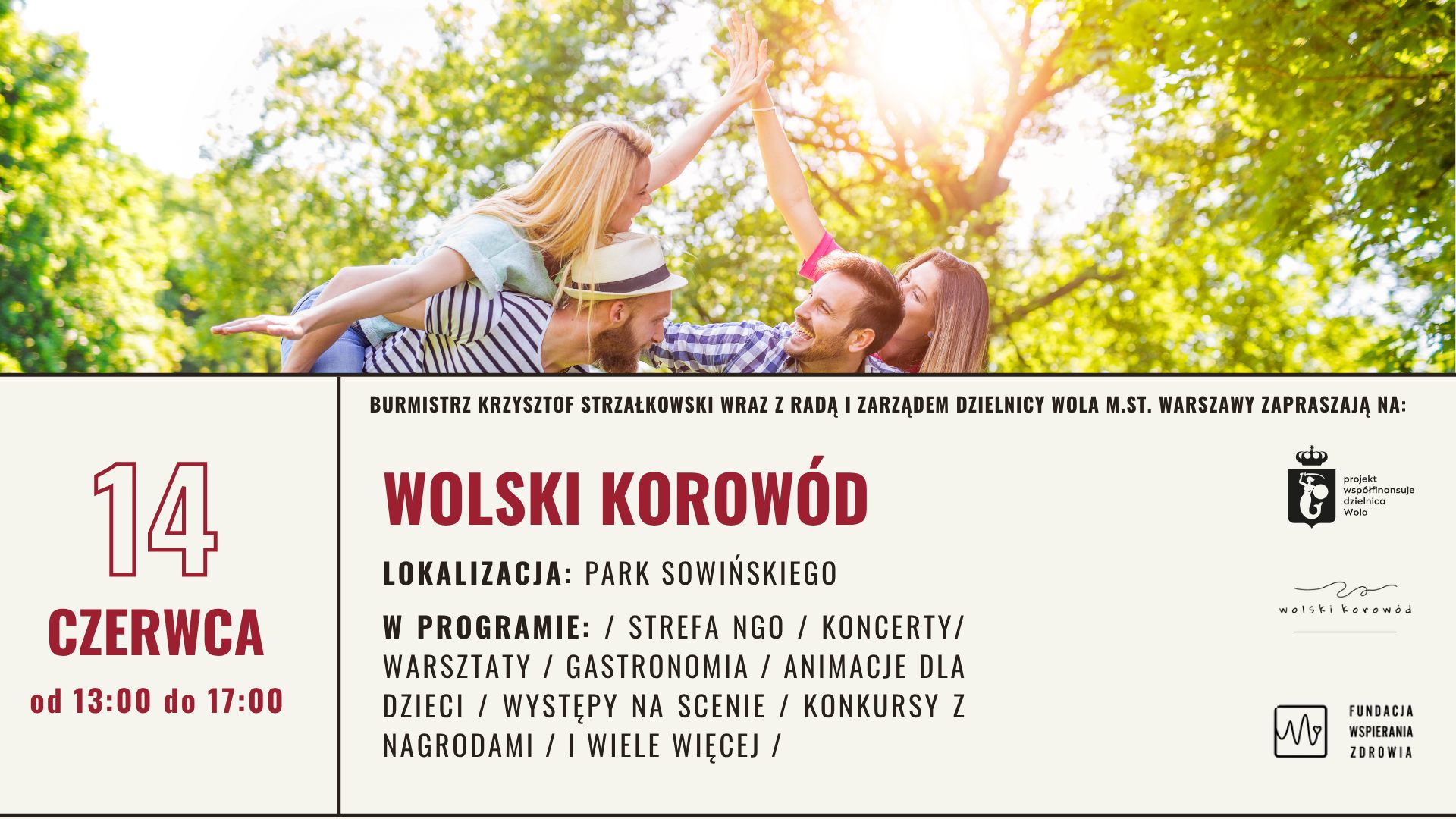 WOLSKI KOROWÓD 2026 | 14 czerwca 2026 | Wola | Warszawa
