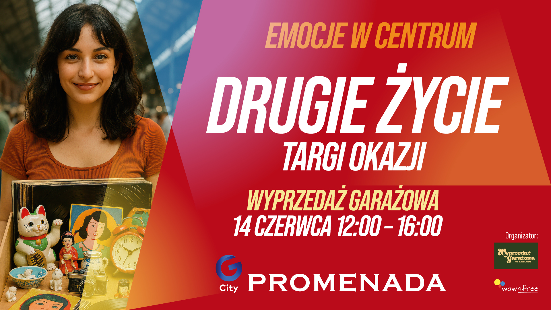 Wyprzedaż Garażowa Promenada | 14 czerwca 2026 | Warszawa