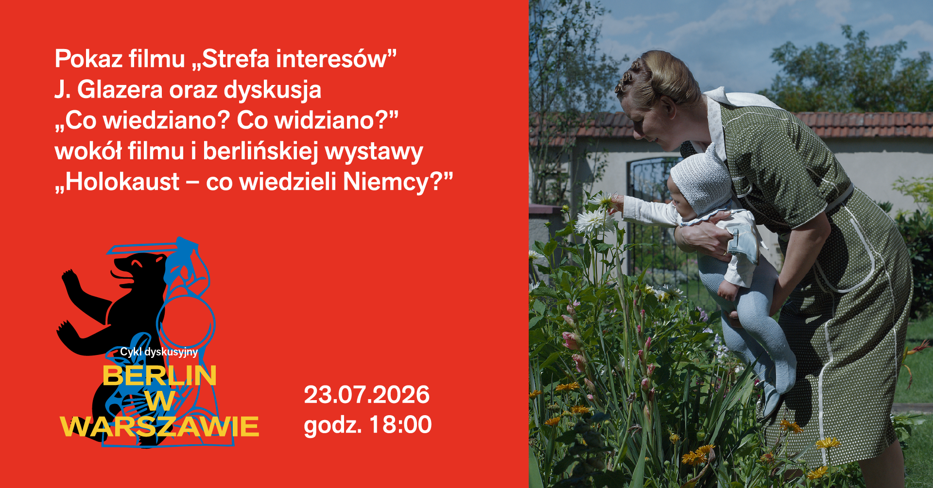 Darmowy pokaz filmu „Strefa Interesów” oraz dyskusja na…