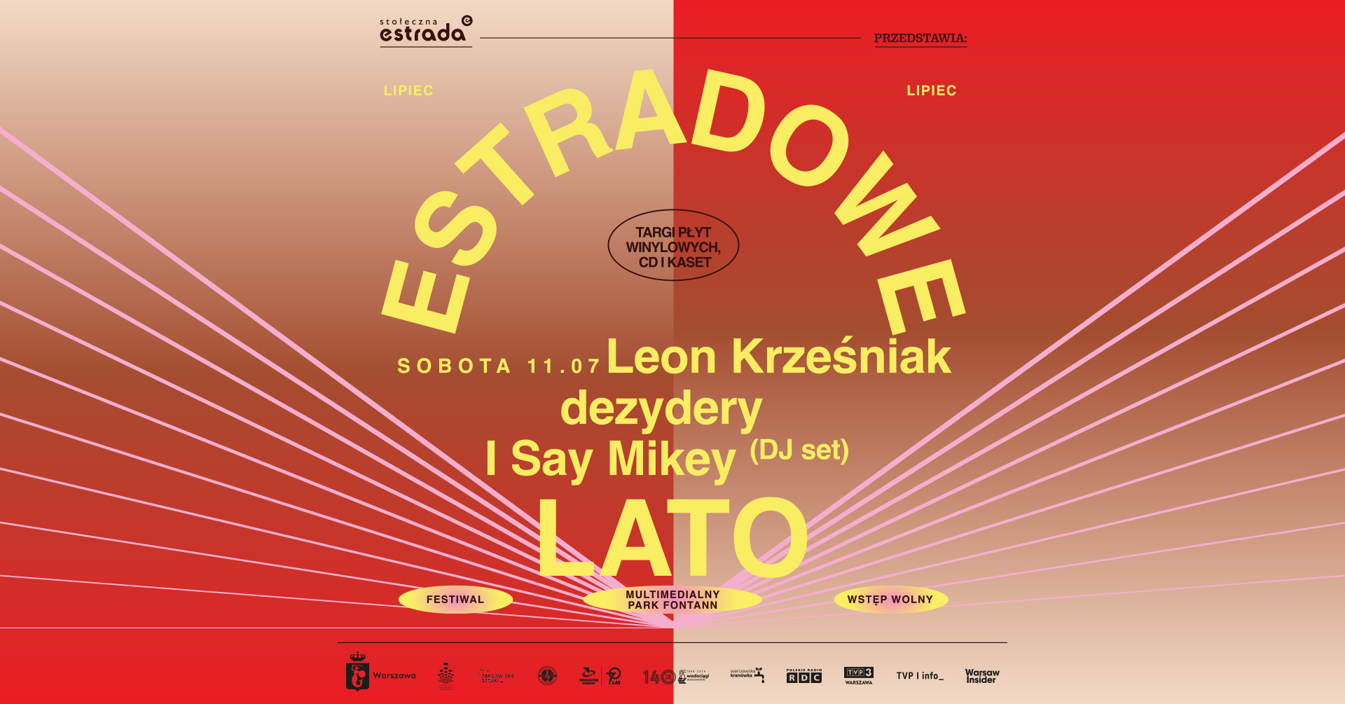 Estradowe Lato 2026: DZIEŃ 2 | 11 lipca 2026 | Śródmieście | Warsza…
