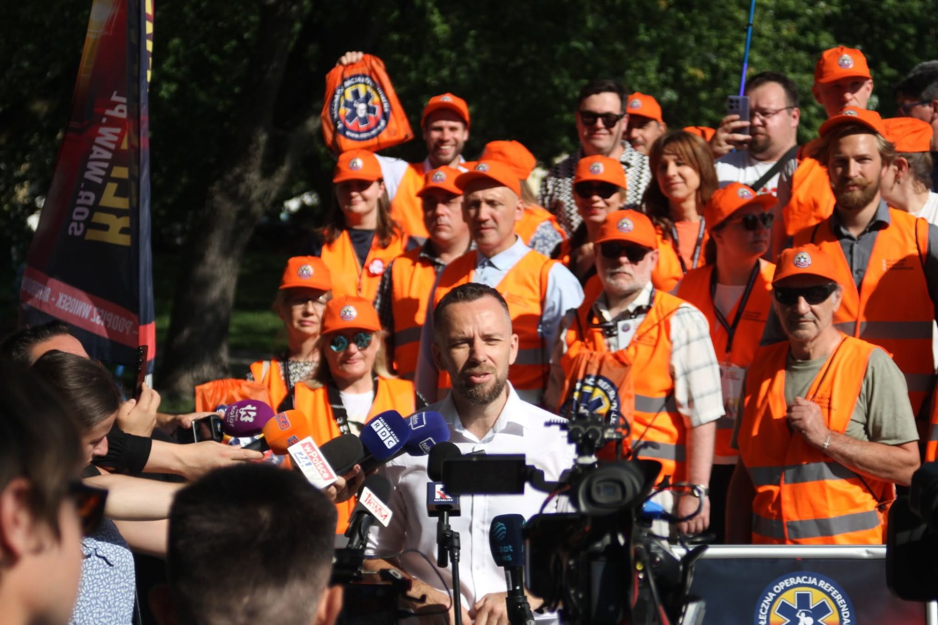 Ruszyła akcja zbierania podpisów pod referendum ws. odwołania Trzaskowskiego