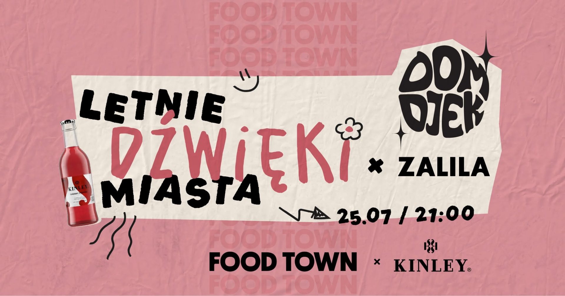 LETNIE DŹWIĘKI MIASTA x DOM DJ-ek / Zalila | 25 lipca 2026 | Wola |…