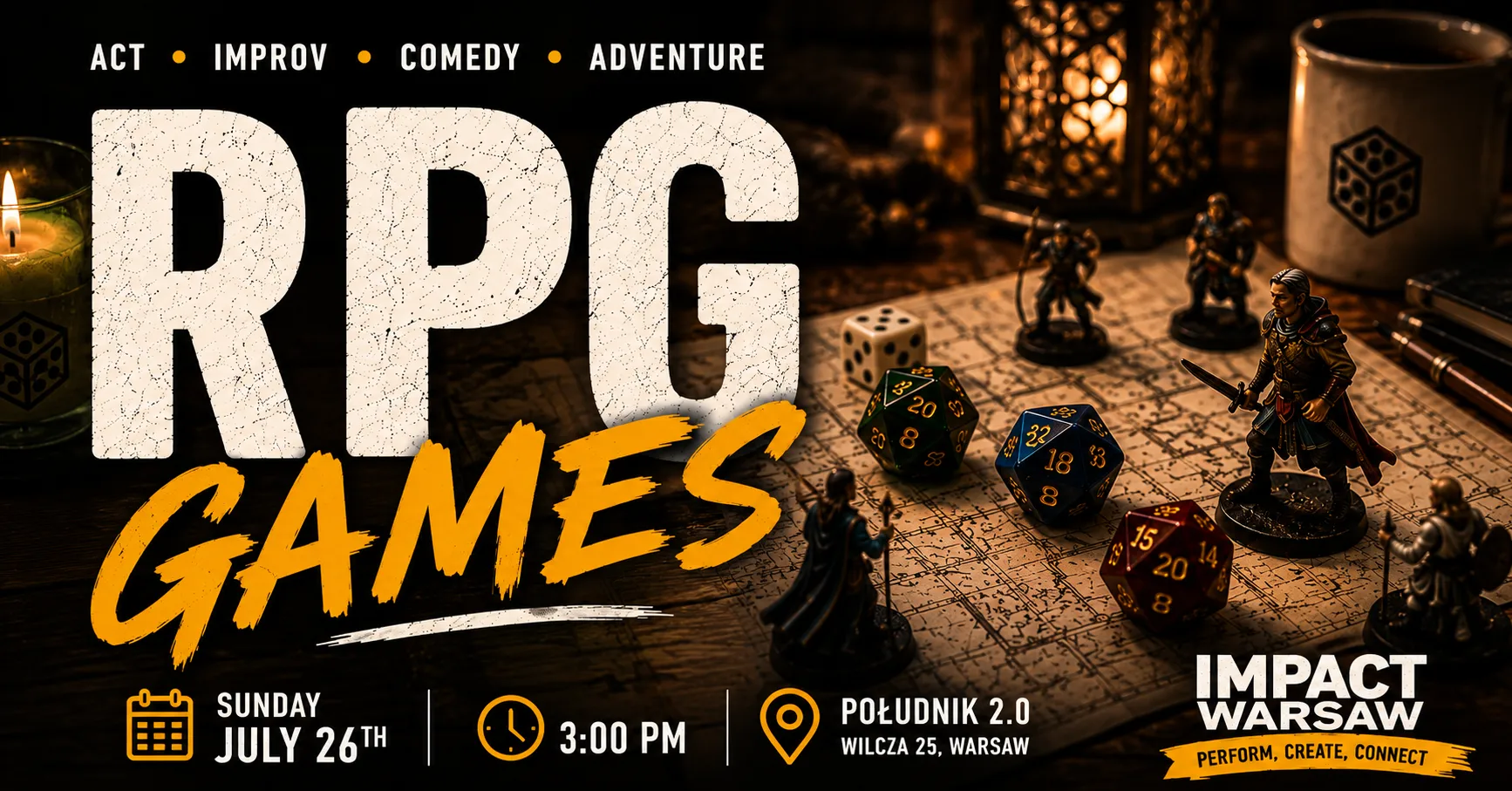 RPG Games | 26 lipca 2026 | Śródmieście | Warszawa