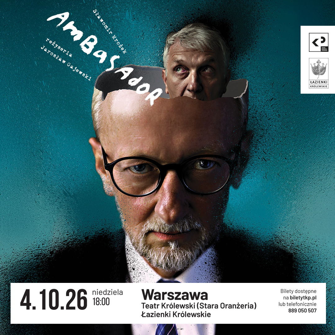 Spektakl „Ambasador” reż. Jarosław Gajewski w Łazienkac…