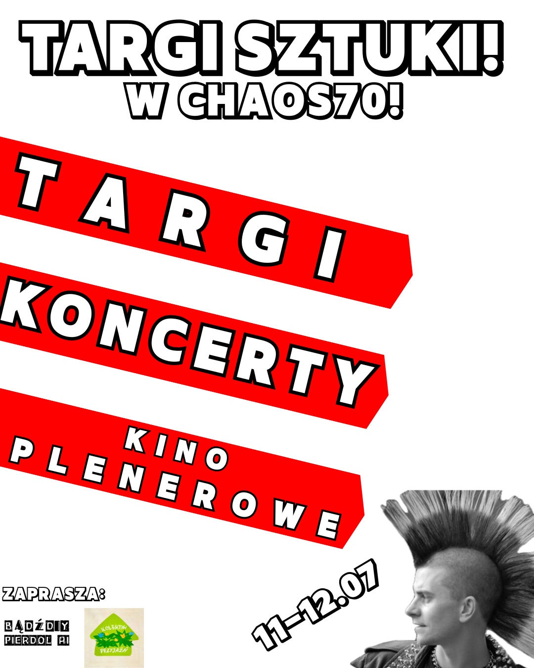 Targi sztuki w CHAOS70! | 11 lipca 2026 | Bemowo | Warszawa