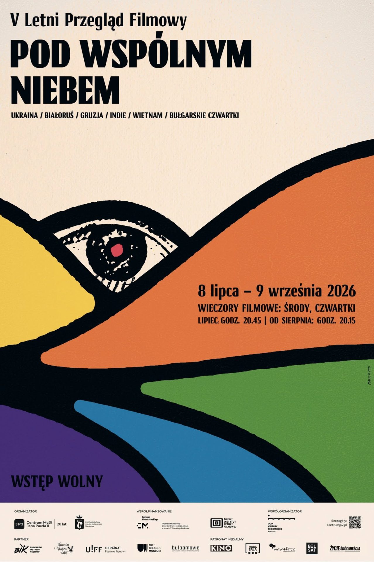 V Letni Przegląd Filmowy Pod Wspólnym Niebem | 8 lipca 2026 | Śródm…