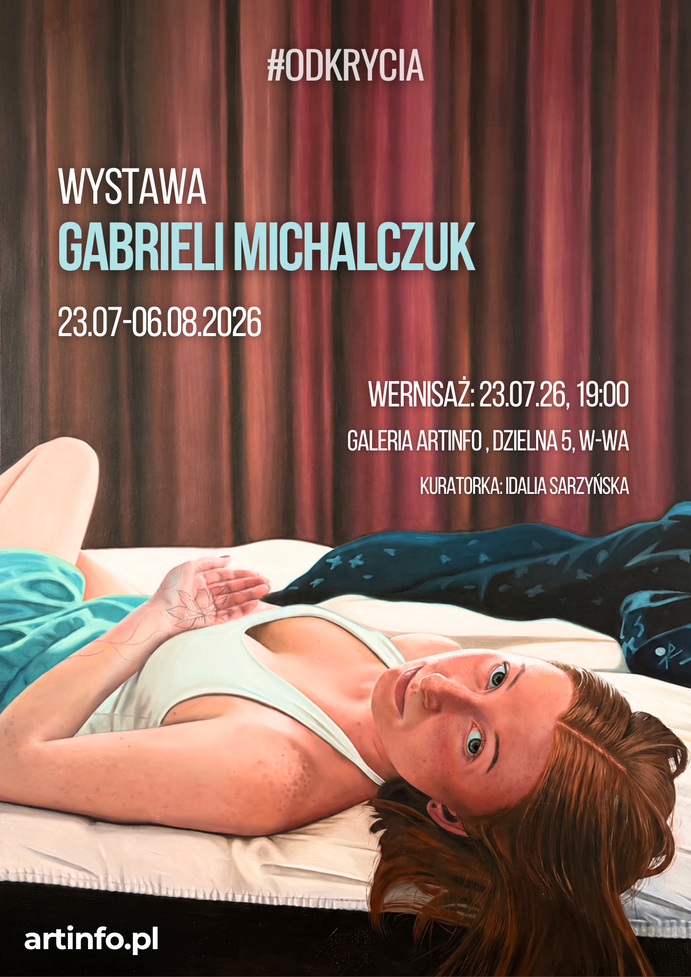 Wystawa Gabrieli Michalczuk z cyklu #Odkrycia | 23 lipca 2026 | Śró…