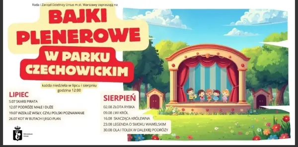 Bajki plenerowe w Parku Czechowickim