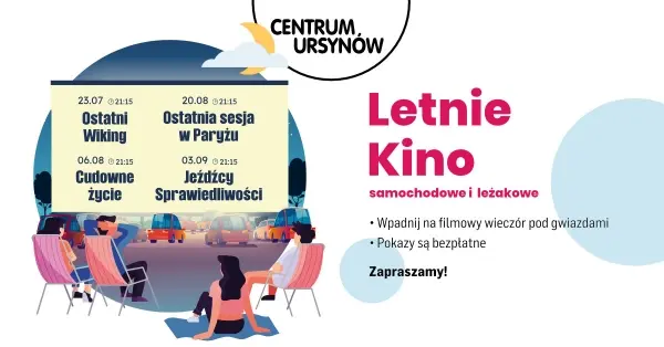 Kino samochodowe i leżakowe w Centrum Handlowym Ursynów: Ostatnia sesja w Paryżu