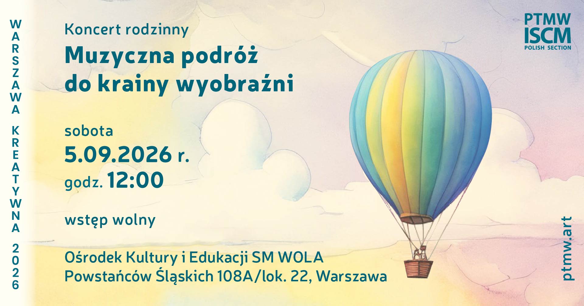 Koncert rodzinny – Muzyczna podróż do krainy wyobraźni