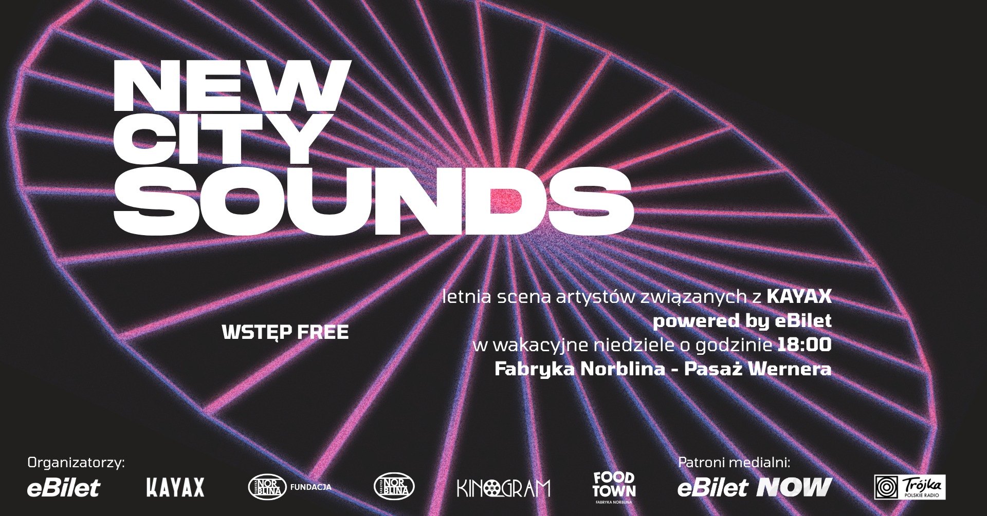 New City Sounds – cykl letnich koncertów młodych talentów w Fabryce Norblina