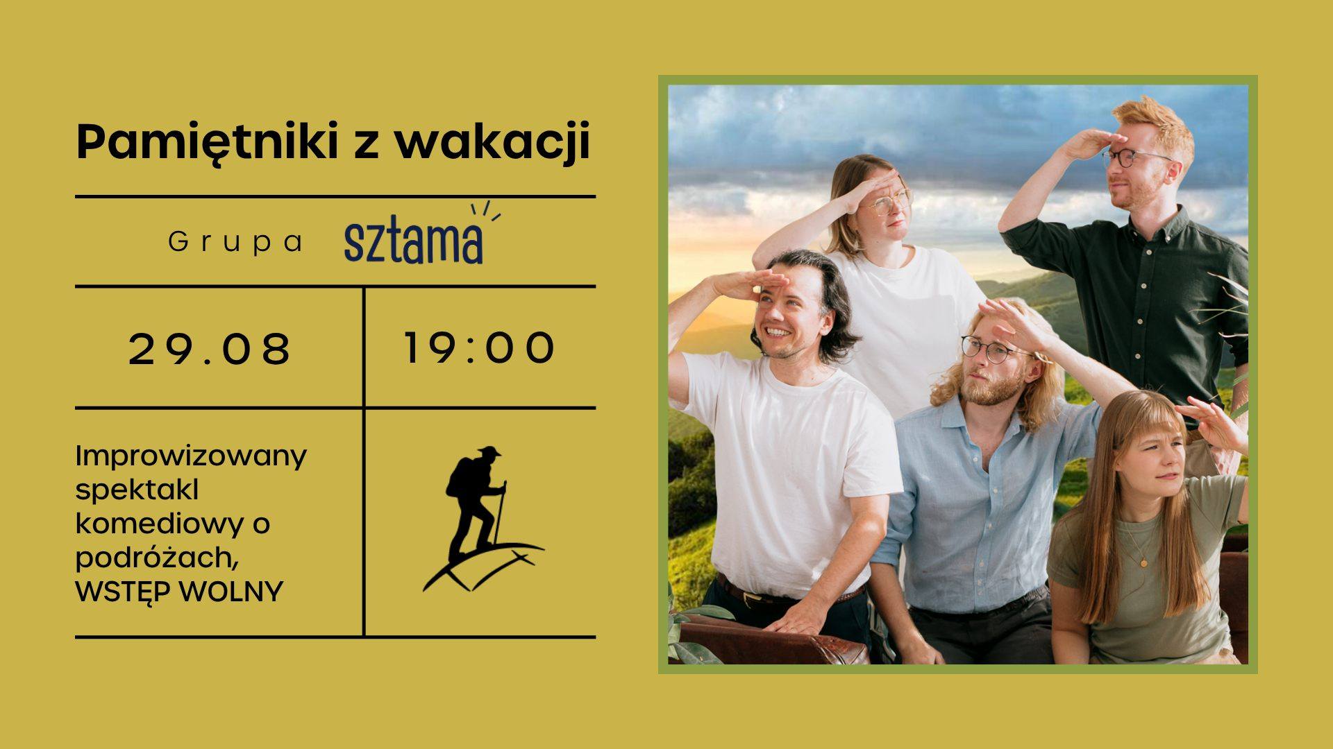 Pamiętniki z wakacji – spektakl improwizowany w Południku 2.0