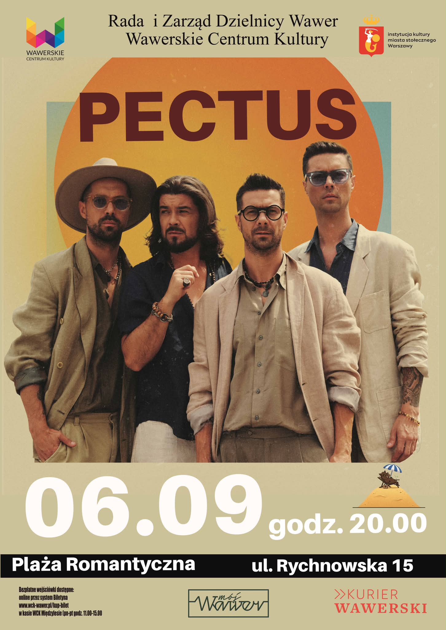 Pectus na żywo na Plaży Romantycznej!
