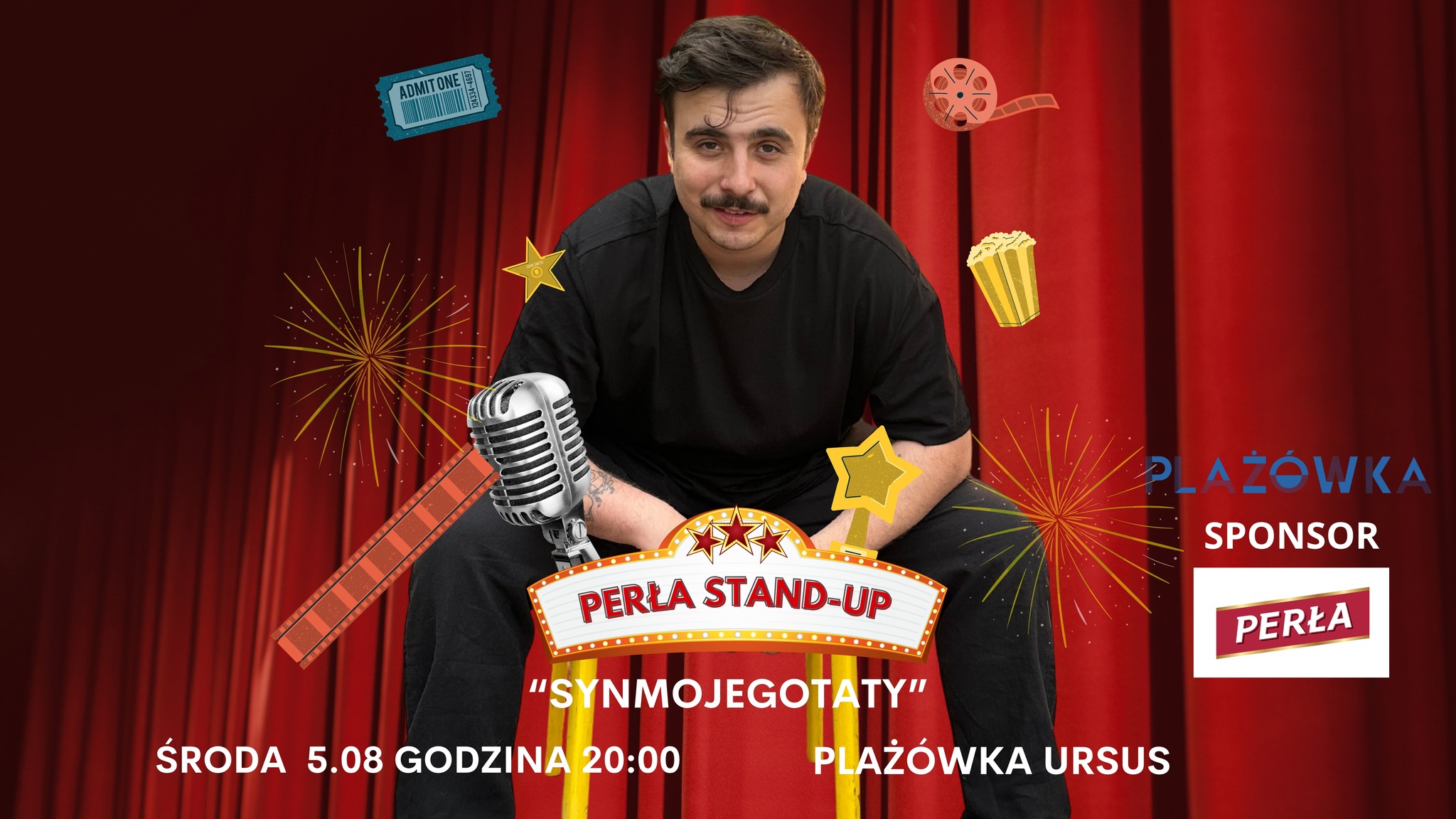 Perła Stand-up na plaży Ursus! Syn Mojego Taty | 5 sierpnia 2026 |…