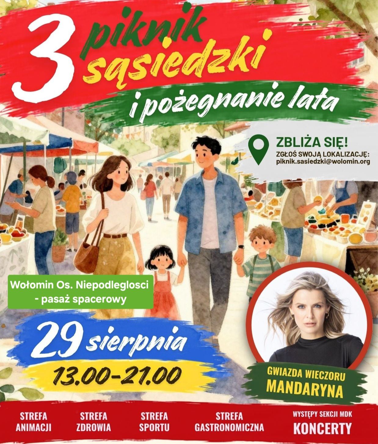 Rodzinny Piknik Sąsiedzki i Pożegnanie Lata w Wołominie