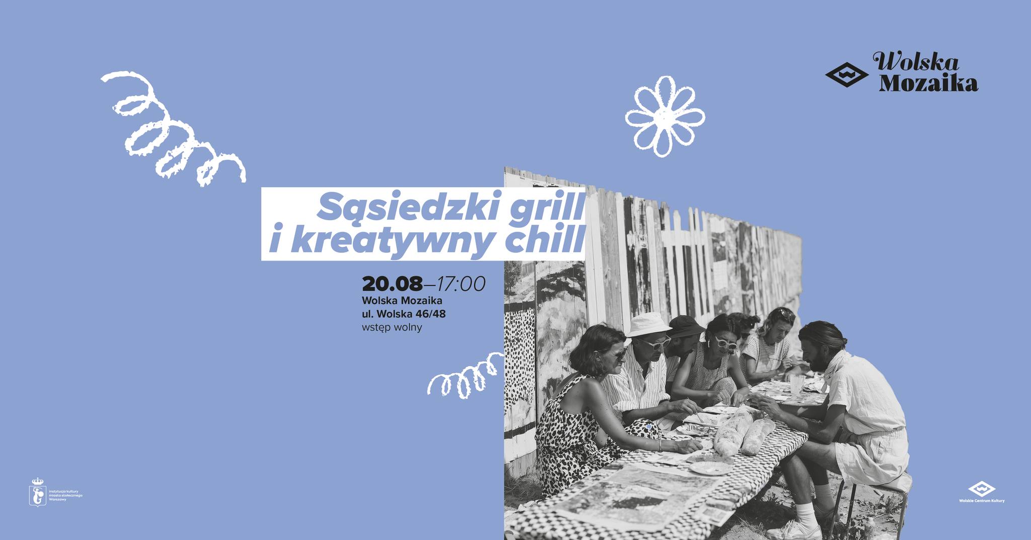 Sąsiedzki grill i kreatywny chill