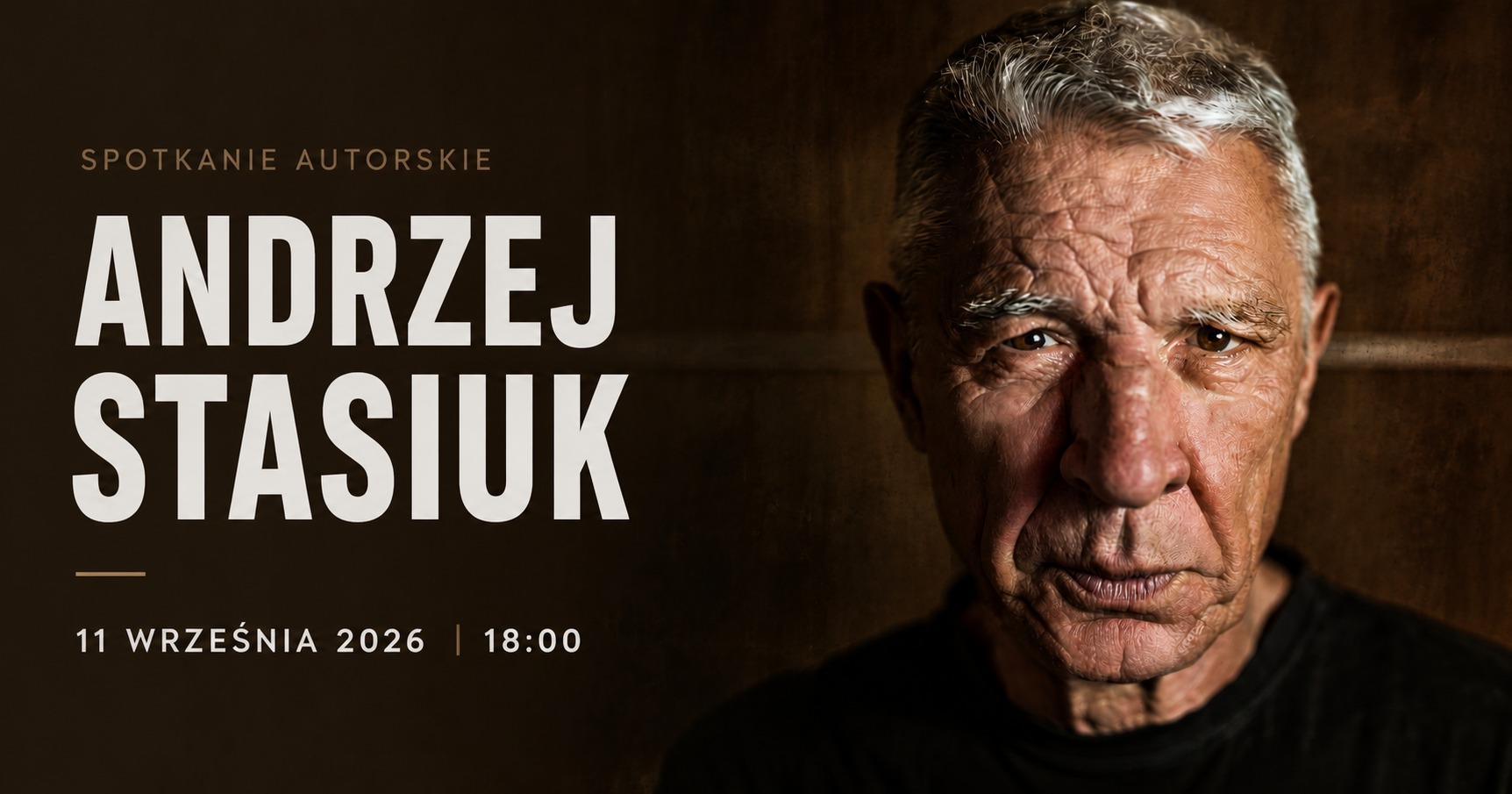 Spotkanie autorskie z Andrzejem Stasiukiem