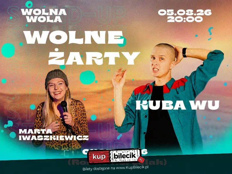 Stand up Kuba Wu i Marta Iwaszkiewicz na Wolnej Woli | 5 sierpnia 2…